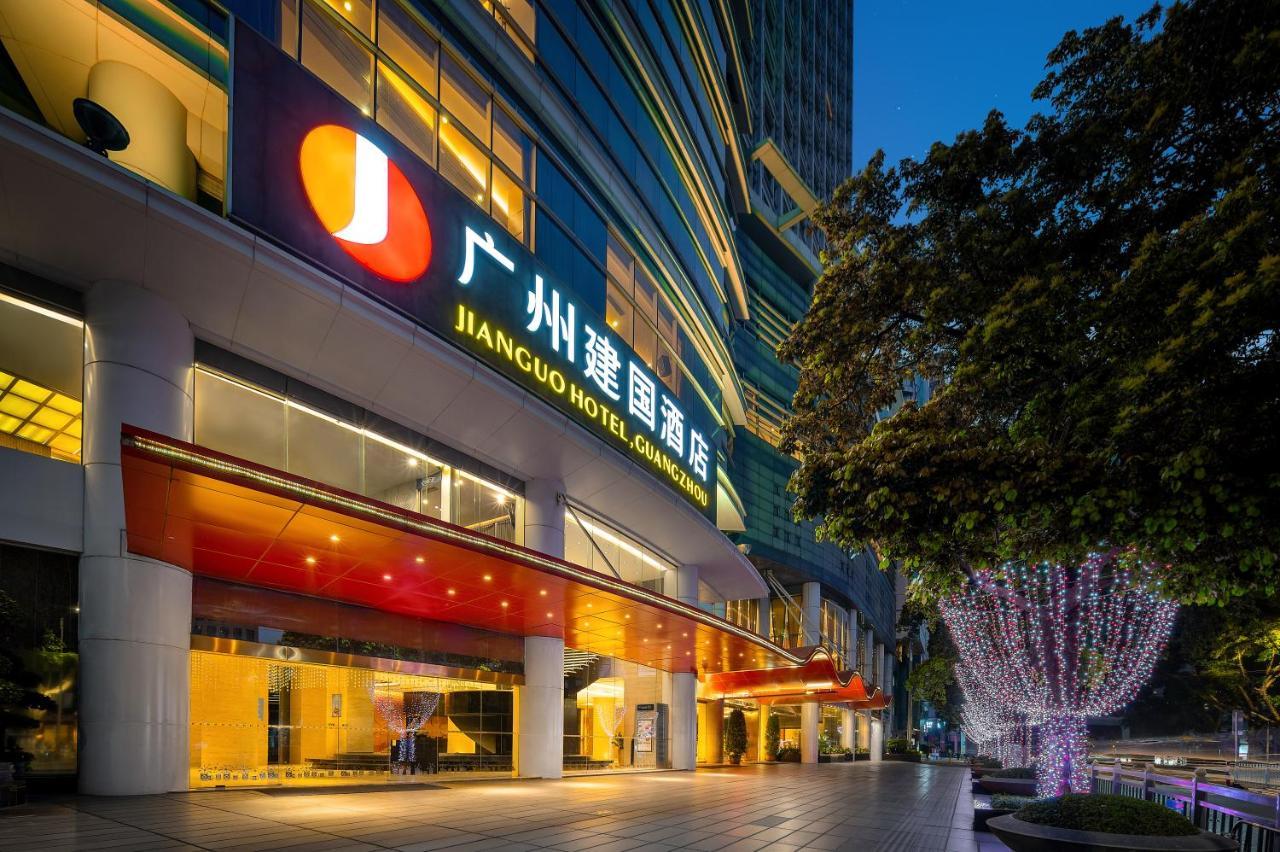 Jianguo Hotel Kanton Exterior foto