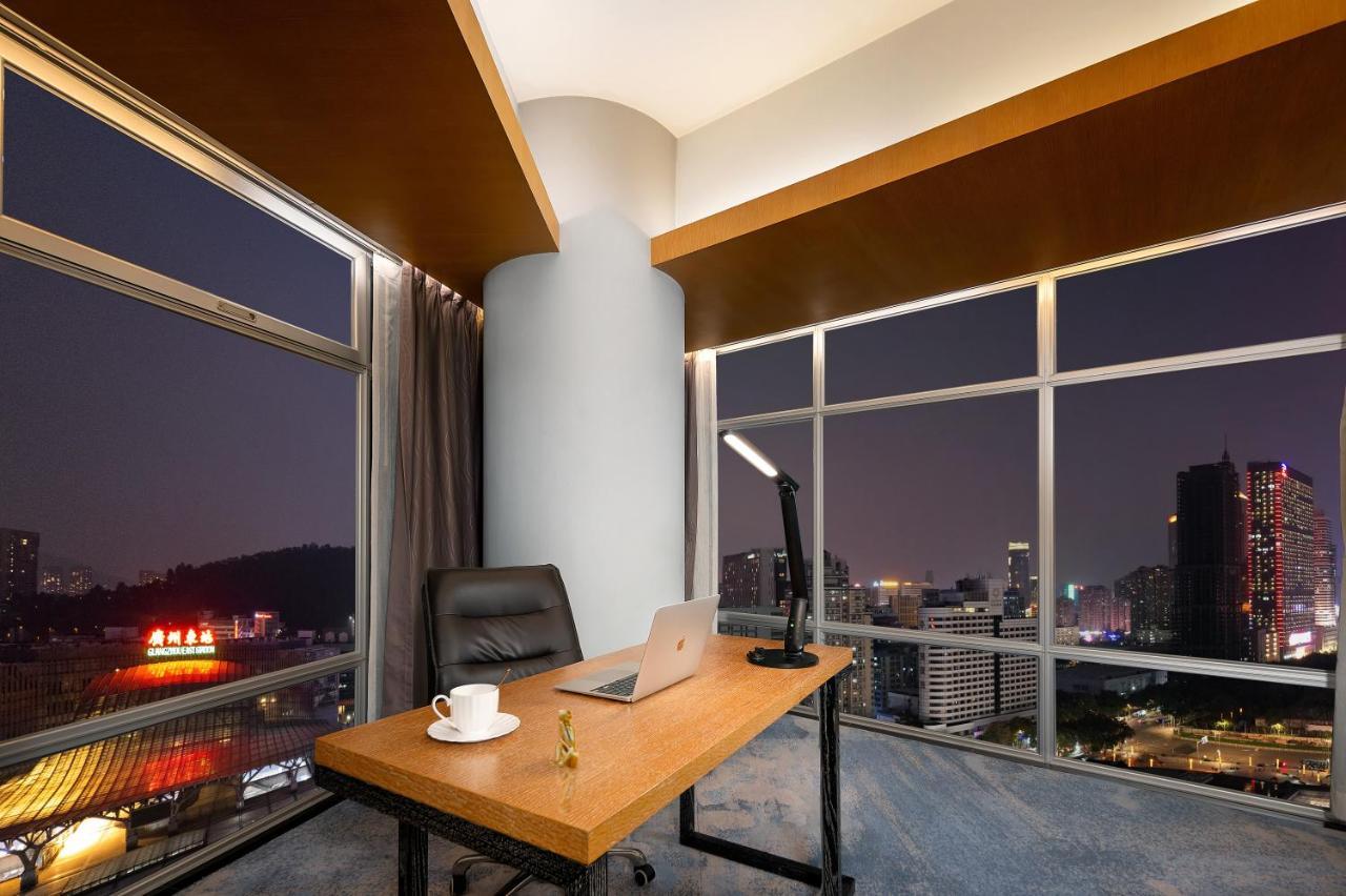 Jianguo Hotel Kanton Exterior foto