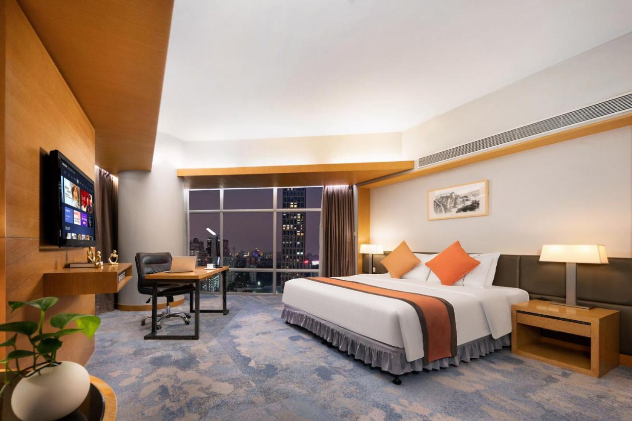 Jianguo Hotel Kanton Exterior foto