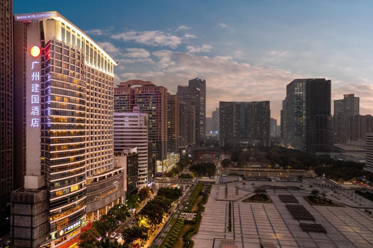 Jianguo Hotel Kanton Exterior foto