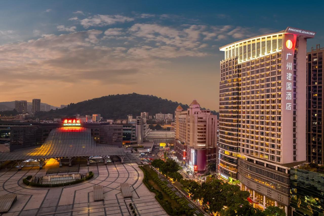 Jianguo Hotel Kanton Exterior foto